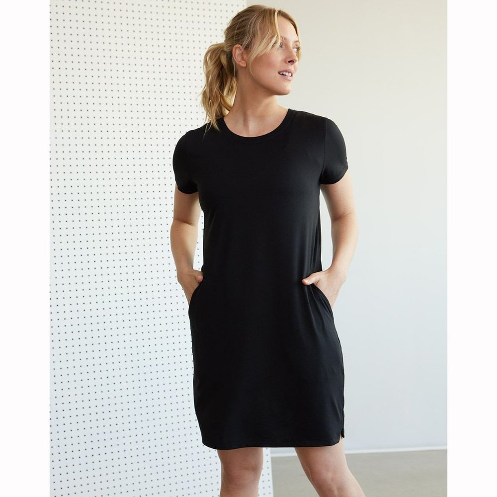 Hyba • Jersey Dress • Sz S • Black • Never Worn • Reitmans • Athleisure